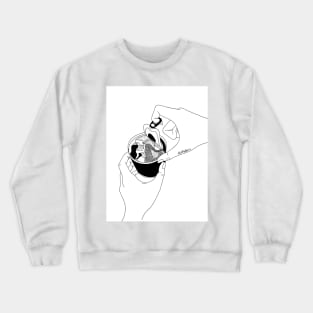 CANNED MERMAID Crewneck Sweatshirt